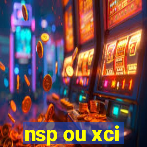 nsp ou xci